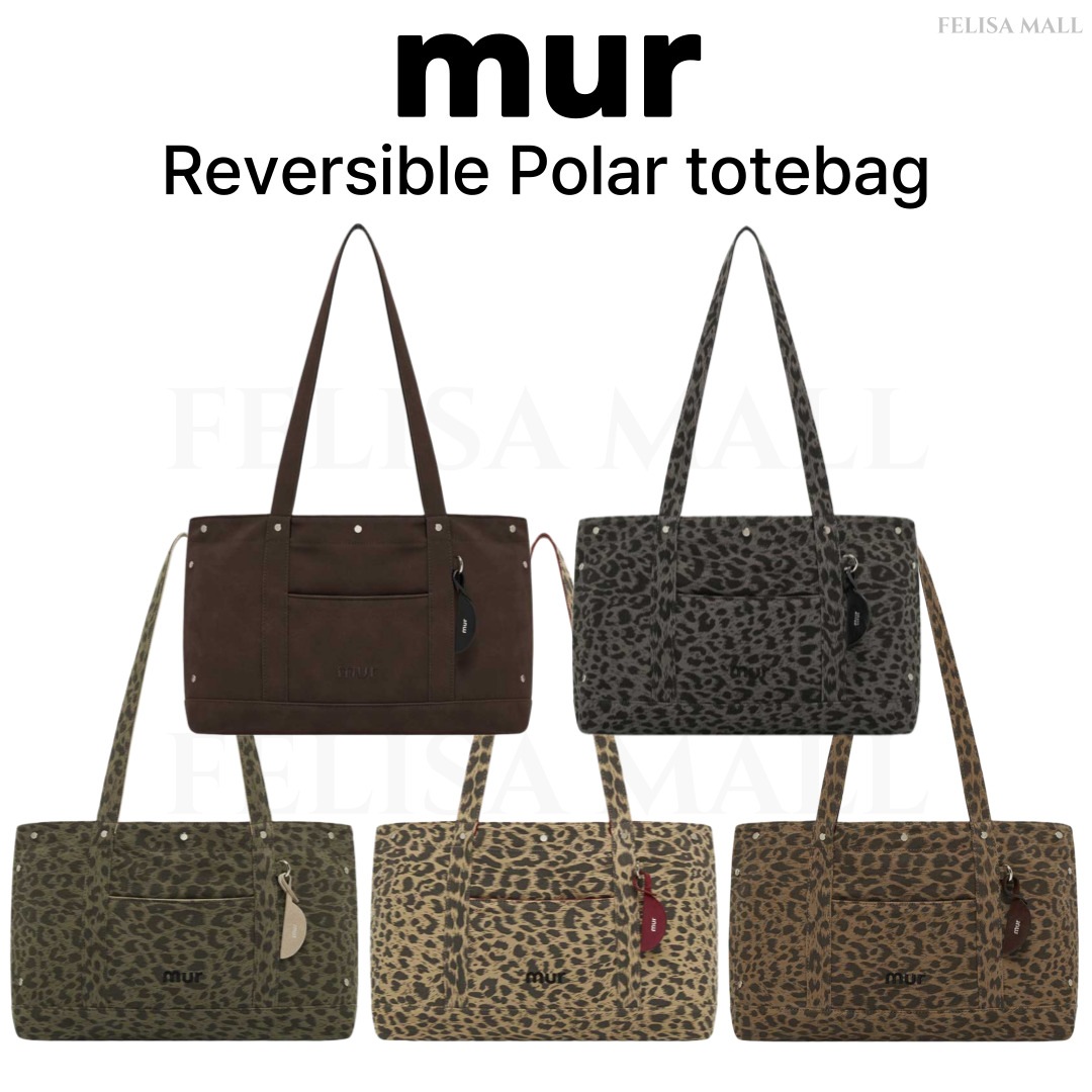 [mur] Reversible Polar totebag リバーシブルバッグ 韓国人気