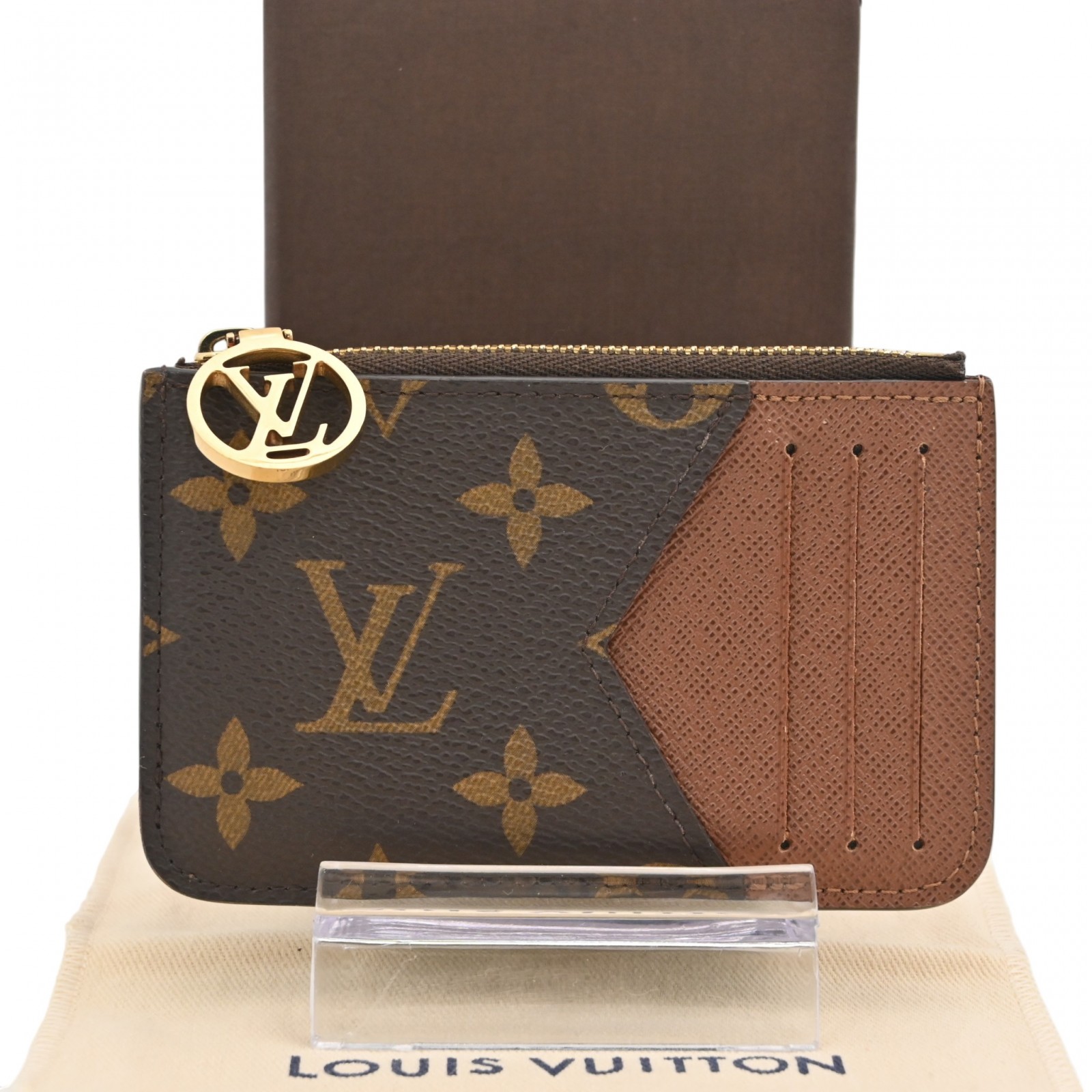 ルイヴィトン モノグラム ポルト カルト ロミー コインケース Aランク lv6338cn