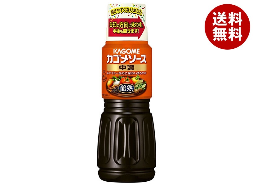 カゴメ 醸熟ソース 中濃 500ml＊20本入