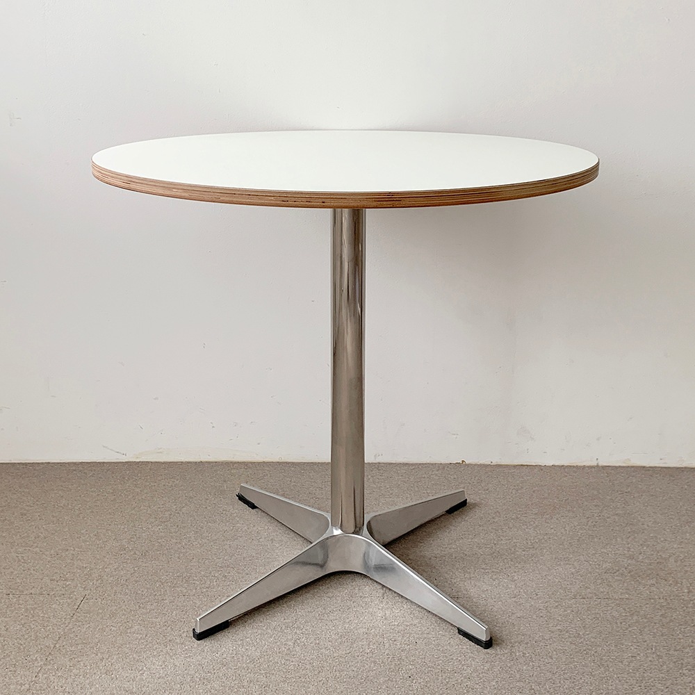 代引可】 Plywood Birch Ogre HPL 600mm Table Round White テーブル size:600mm -  flaviogimenis.com.br