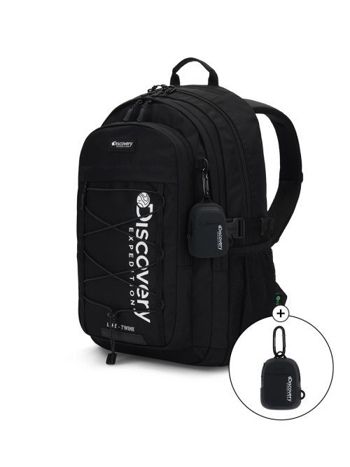 Discovery EXPEDITION Like Air Twine Backpack BLACK DXBK0 79