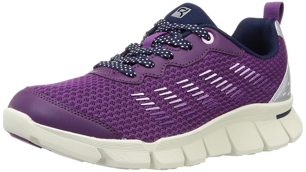 [ラクウォーク] ウォーキング アシックス商事 レディース パープル 23.0 cm 4E