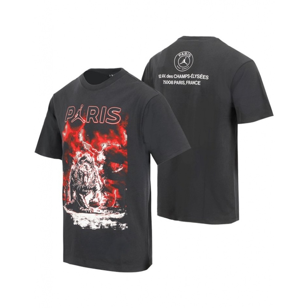 ナイキショートスリーブTシャツパリサンジェルマンジョーダングラフィックTシャツ