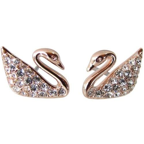 スワロフスキー #5144289 SWAN ピアス #ローズゴールドコーティング （ピアス） SWAROVSKI