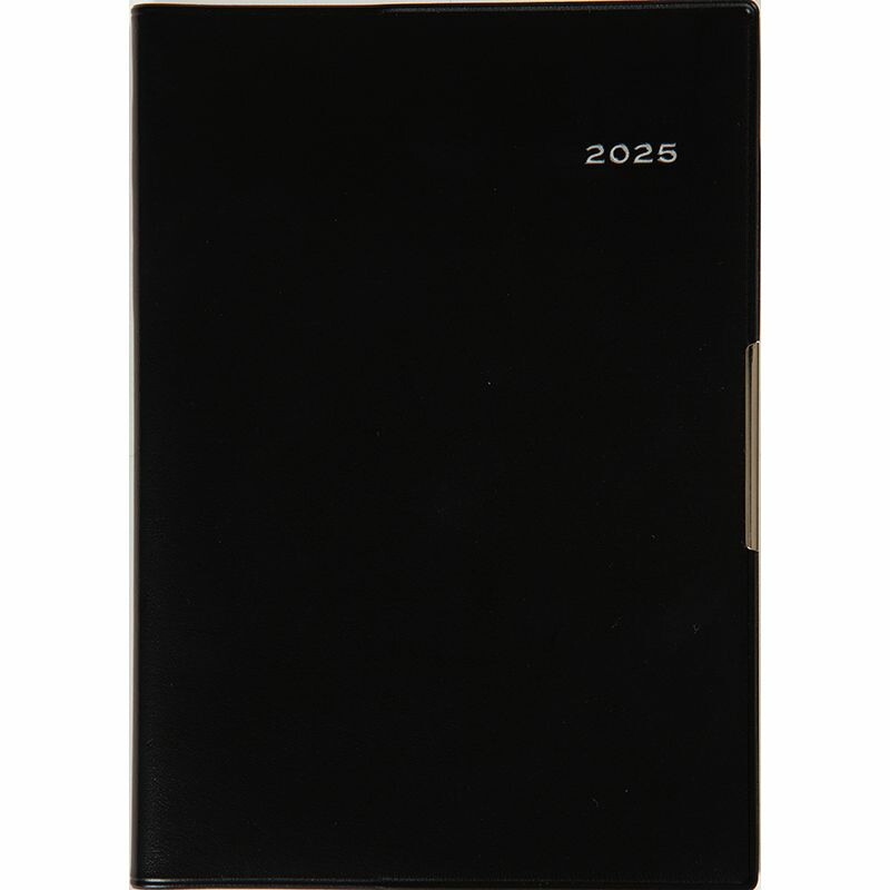 （まとめ買い）高橋書店 2025年 手帳 No.232 フェルテ 2 B6判 週間レフト式＆月間ブロック式 黒 [x3]