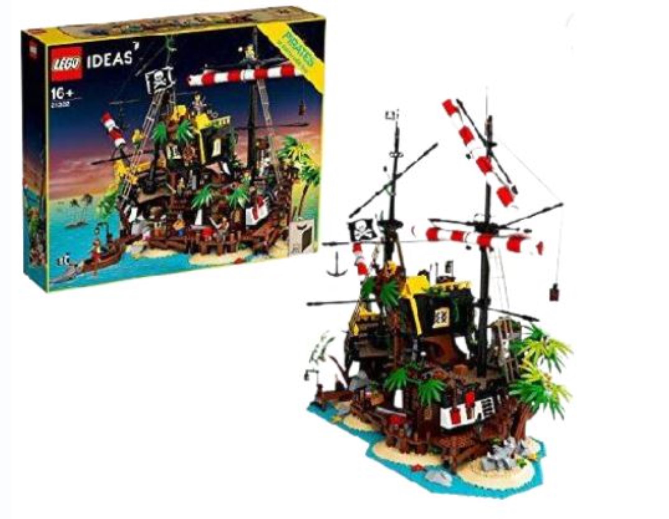 アイデア 赤ひげ船長の海賊島 21322 41,460円