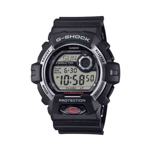 カシオ【デジタルウォッチ】G-SHOCK デジタル腕時計 ブラック 国内正規品 G-8900S-1JF【20気圧防水】 7,665円