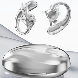 スタイル耳飾りと融合したBluetoothイヤホンANC搭載・50時間駆動・IPX5防水