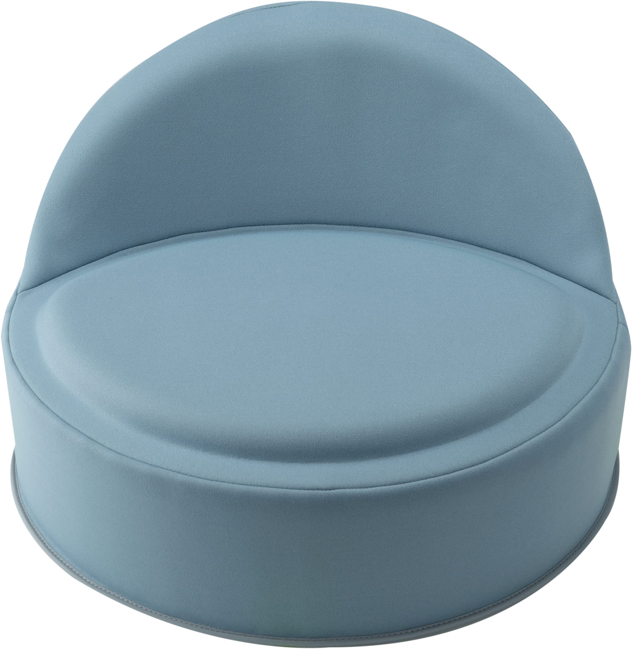 エクスジェル 床プニフィット スカイ クッション 床 日本製 可愛い 丸 ミニ座椅子 53682