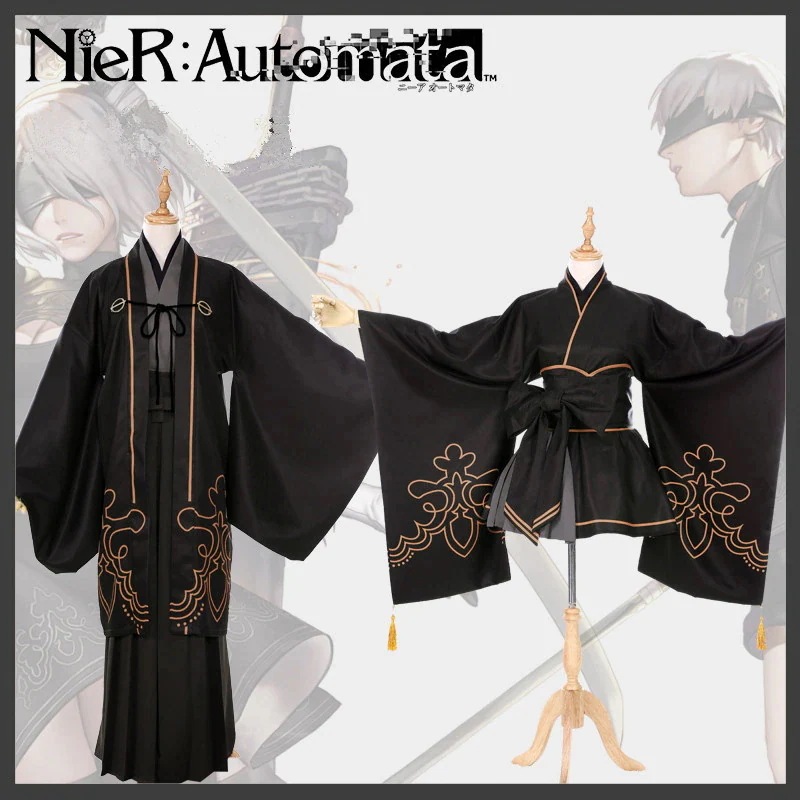 NieR:Automata ニーア オートマタ ヨルハ 2B 9S 着物 コスプレ衣装 コスチューム 8,616円