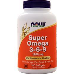 NOW　スーパーオメガ369 (1200mg)　180錠