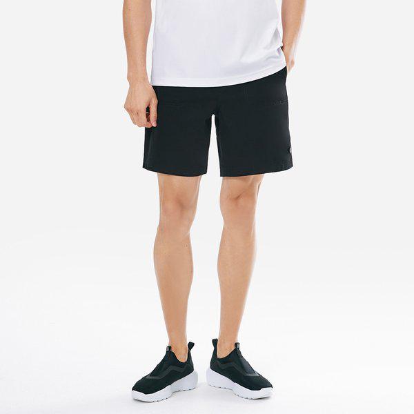 [] マン エッセンシャル 4部 ウォーター ショーツ ブラック (B5SMWBS101BLK)