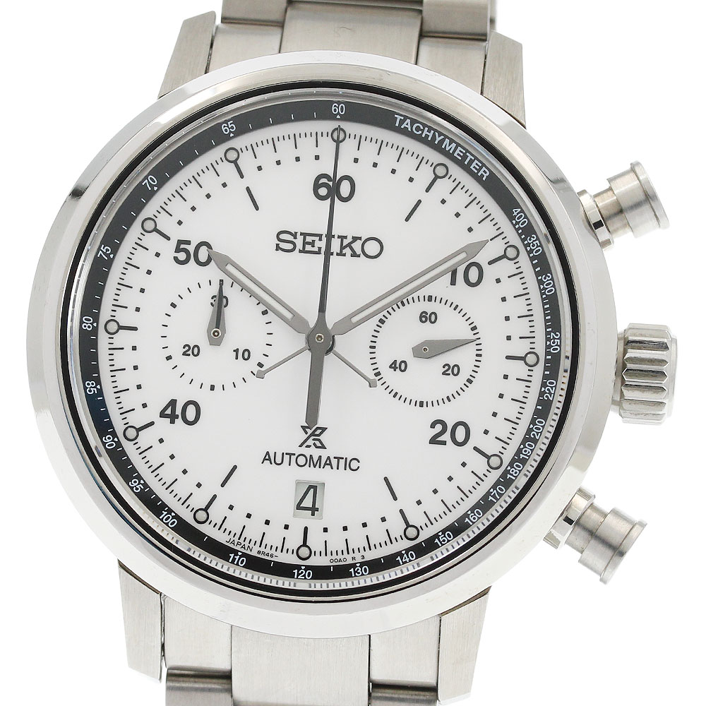 セイコー SEIKO SBEC007/8R46-00A0 プロスペックス スピードタイマー メカニカル クロノグラフ 自動巻き メンズ 箱・保証書付き_952024【中古】