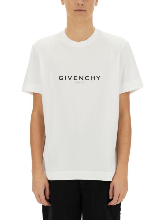 GIVENCHY Men T-Shirts BM71653Y6B 100 WHITE
