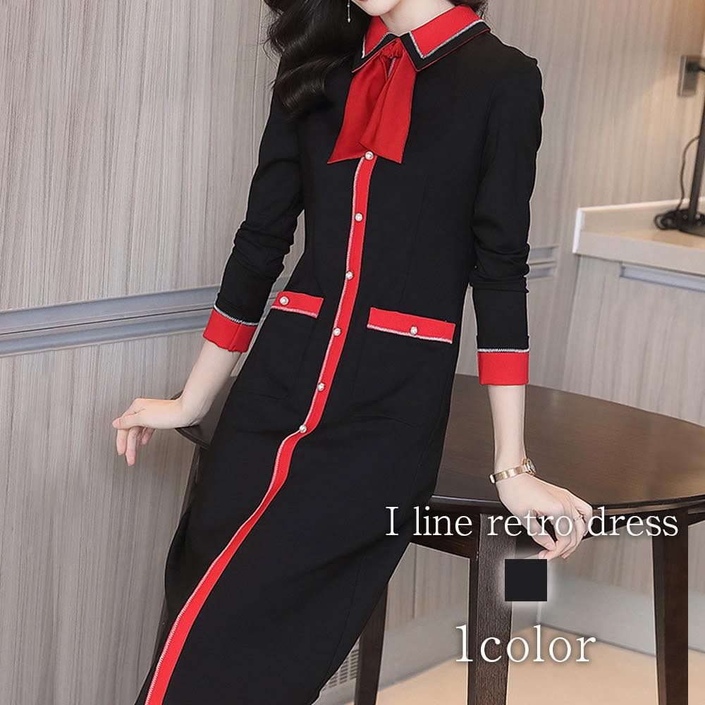 ワンピース レディース Iラインレトロワンピース 20代 大人 アウトドア Aライン 体感 トップス 冬 秋 春 韓国 厚手 きれいめ カジュアル しっかり 40代 ニット 白 かわいい スカート ネ