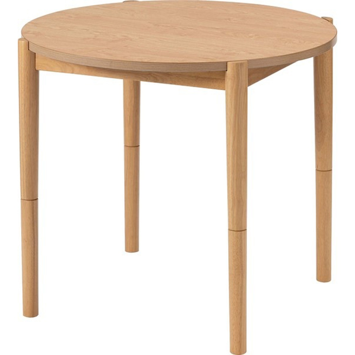 こたつテーブル こたつ机 コタツ こたつ コタツテーブル 直径80cm 高さ調節 継ぎ脚 高さ40cm 高さ70cm ロータイプ ハイタイプ センターテーブル リビングテーブル 円形 丸型 オールシー