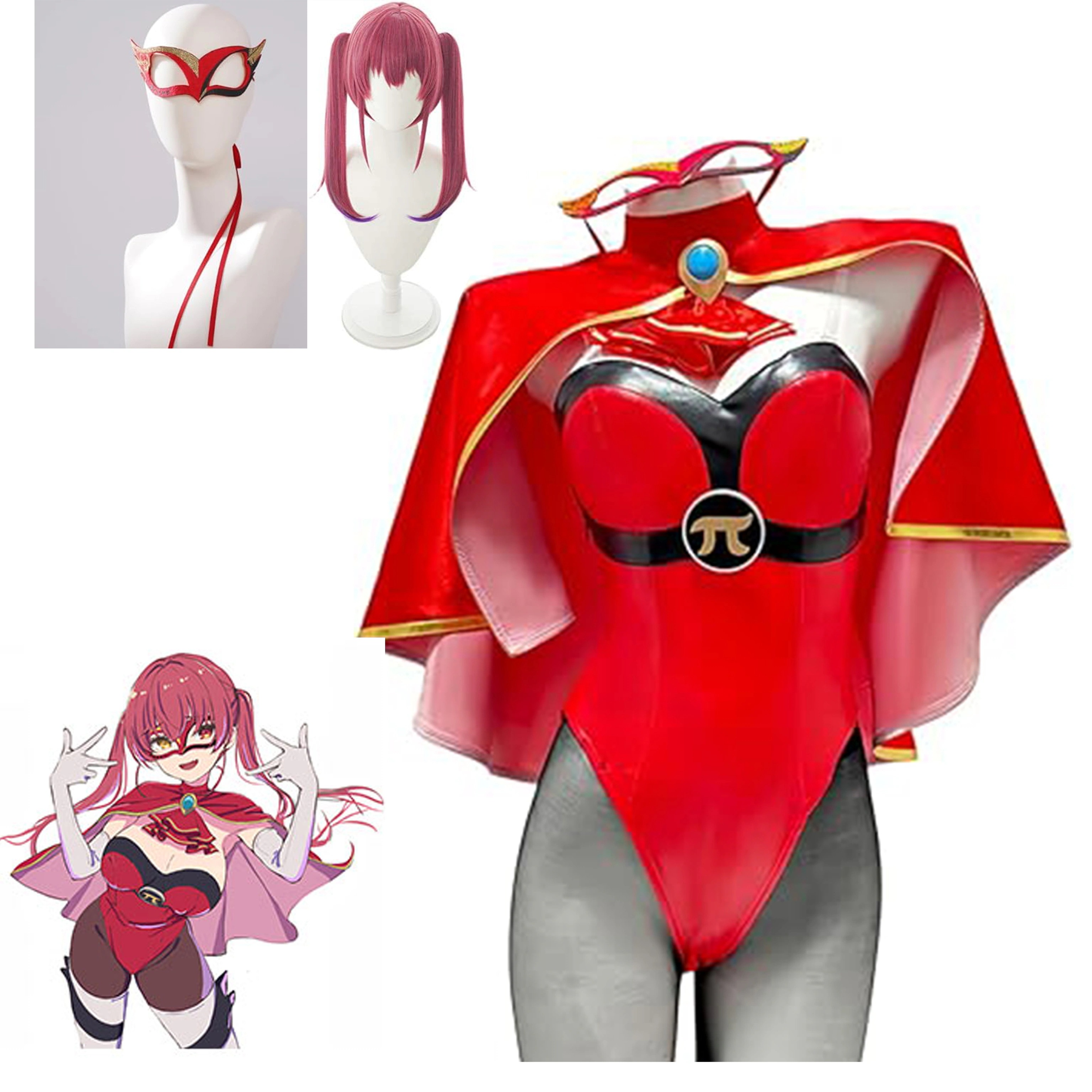 【本日限定激安格】【全シリーズ発売中】 【値引き中】衣装 コスプレ イベント ハロウィン 仮面 パイパイ仮面でどうかしらん パイパイ仮面 宝鐘マリン まりん ほうしょう 衣装 コスプレ 宝鐘マリン ホ