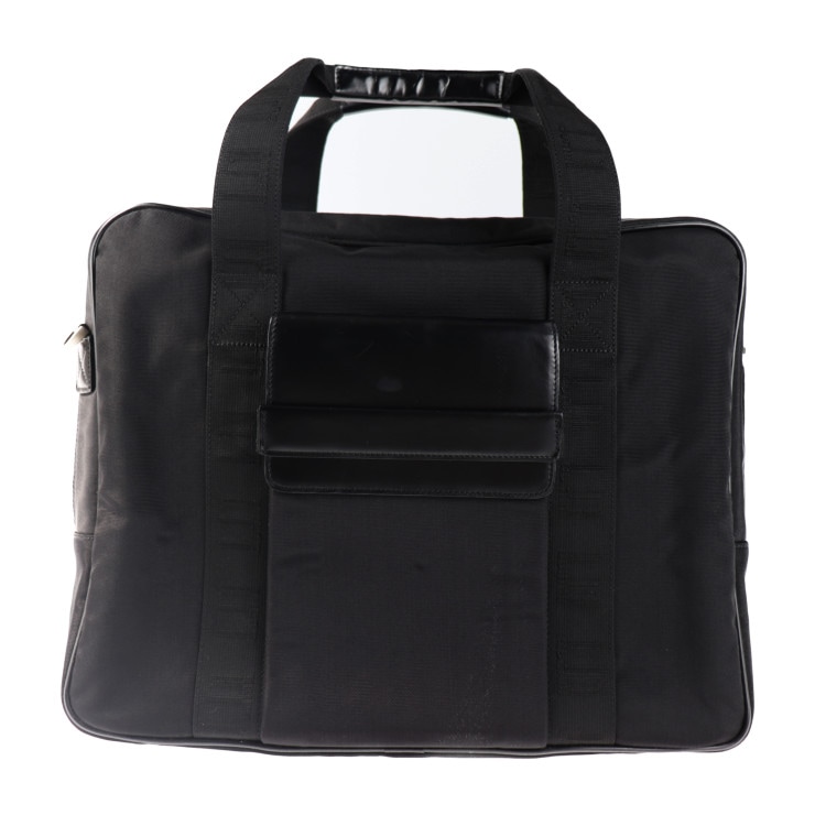 美品 Dunhill ダンヒル ビジネスバッグ LC6030A ブリーフケース ナイロン レザー ブラック 2WAY ショルダーバッグ ハンドバッグ【本物保証】