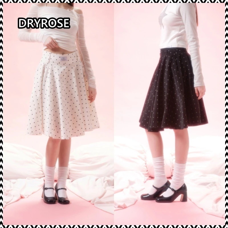 DRYROSE DOT CORDUROY FLARE SK