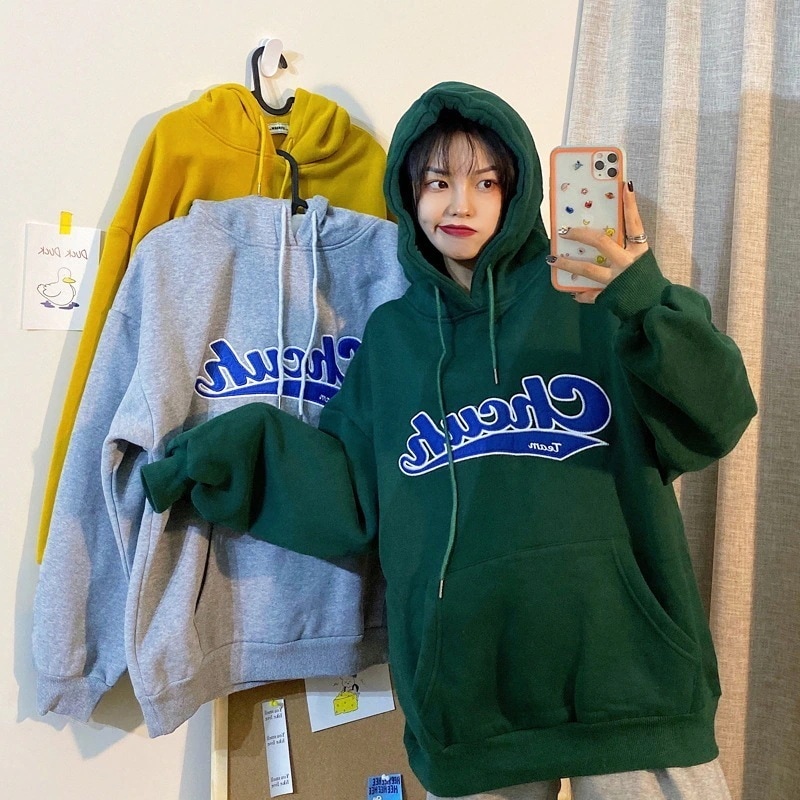 パーカー 「 小顔 ハーフジップ 」 トップス オーバーサイズ アウター レディース ロング お尻が隠れる トレーナー スウェット スエット フーディー ドロップショルダー ビッグ ド