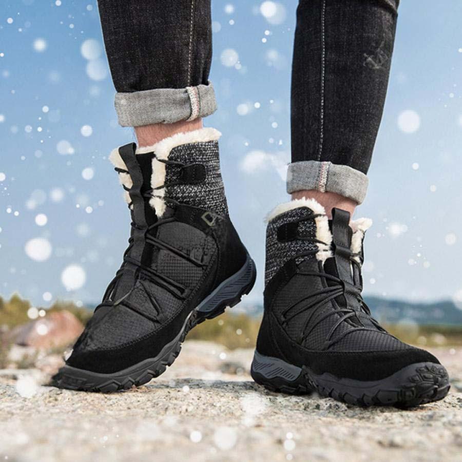 2025新品 数量限定 スノーシューズ レディース スノーブーツ メンズ ウィンターブーツ トレッキングシューズ 暖かい裏起毛 防寒ブーツ 防水 防滑ソール 冬用ブーツ 秋冬シューズ 短納期