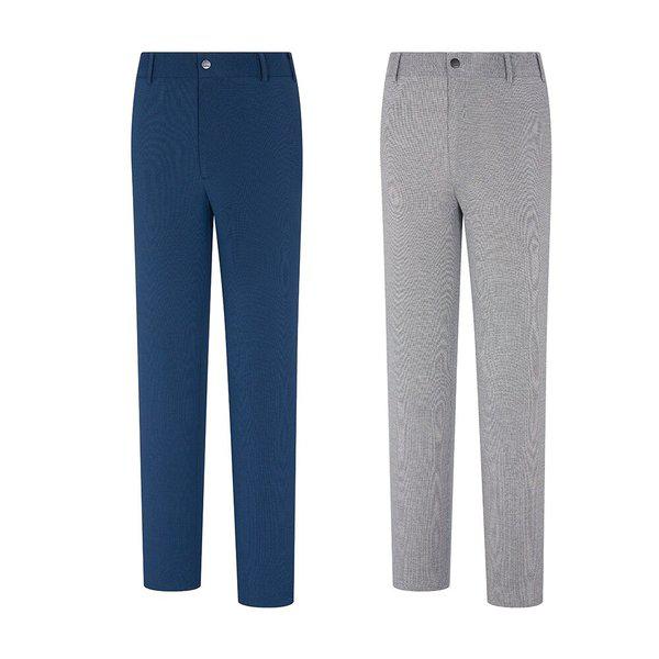 男性 春 ジャカードチェック バンディング 登山パンツ 2491PK735M