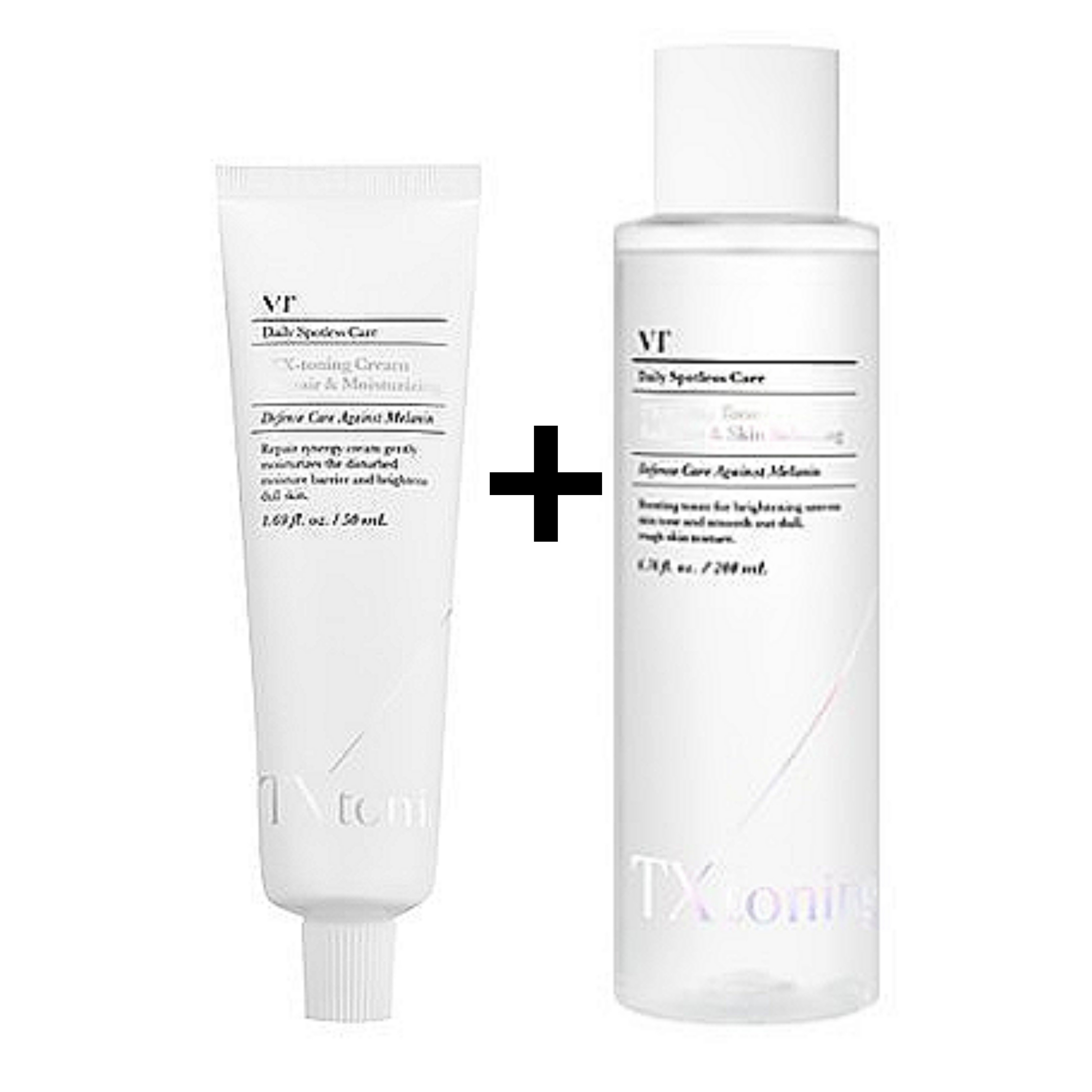 [8月新作 NEW]TXトーニングクリーム 50ml+TXトーニングトナー 200ml