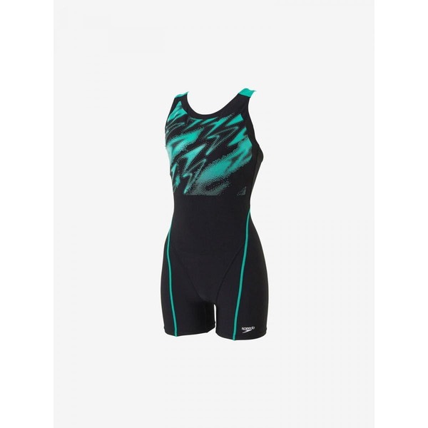 Speedo スピード レディース 水着 オールインワン Hyper Boom Loosen Half Kneeskin 水泳 水着 SFW12353-KA レディース 8,134円