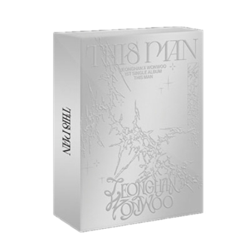 チョンハンXワンウー1st Single Album ‘THIS MAN キット Ver セブンティーンユニット ディスマンキットバージョン