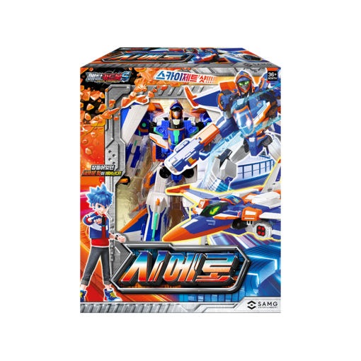 【韓国人気】メタルカードボットS シエロ変身ロボット