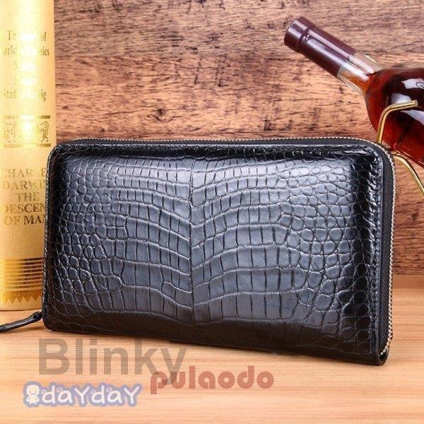 本革 ワニ革 長財布 財布 束入 メンズ財布 レディース財布 クロコダイル革 鰐革 無双仕様 小銭入れ カード