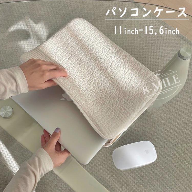11インチ 持ち運び ノートパソ PC 新品/第1弾キャンペーンパソコンケース 韓国風 13インチ タブレットバッグ シンプル ポーチ 衝撃吸収 かわいい パソコンバッグ iPad タブレットケース