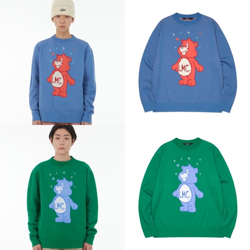 22SS 新作 LMC BEAR KNIT SWEATER 韓国正規品