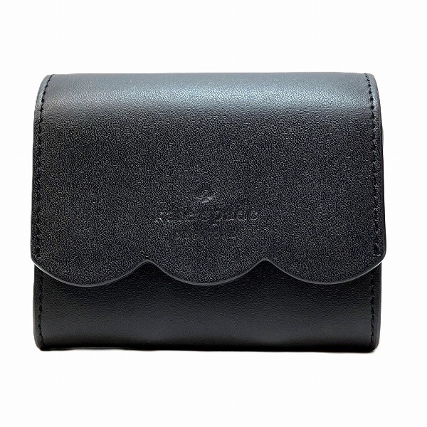 ケイトスペード ジェマ スモール フラップ ウォレット WLR00553 2つ折り財布 【中古】