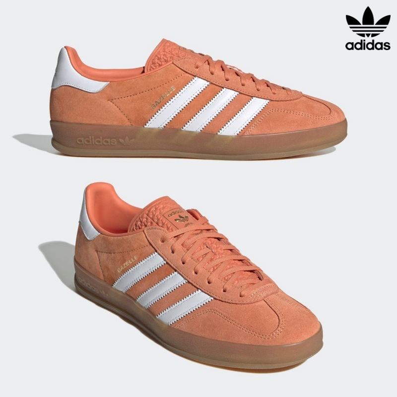[ADIDAS] アディダス スニーカー ガゼルインドア / Gazelle Indoor ORANGE