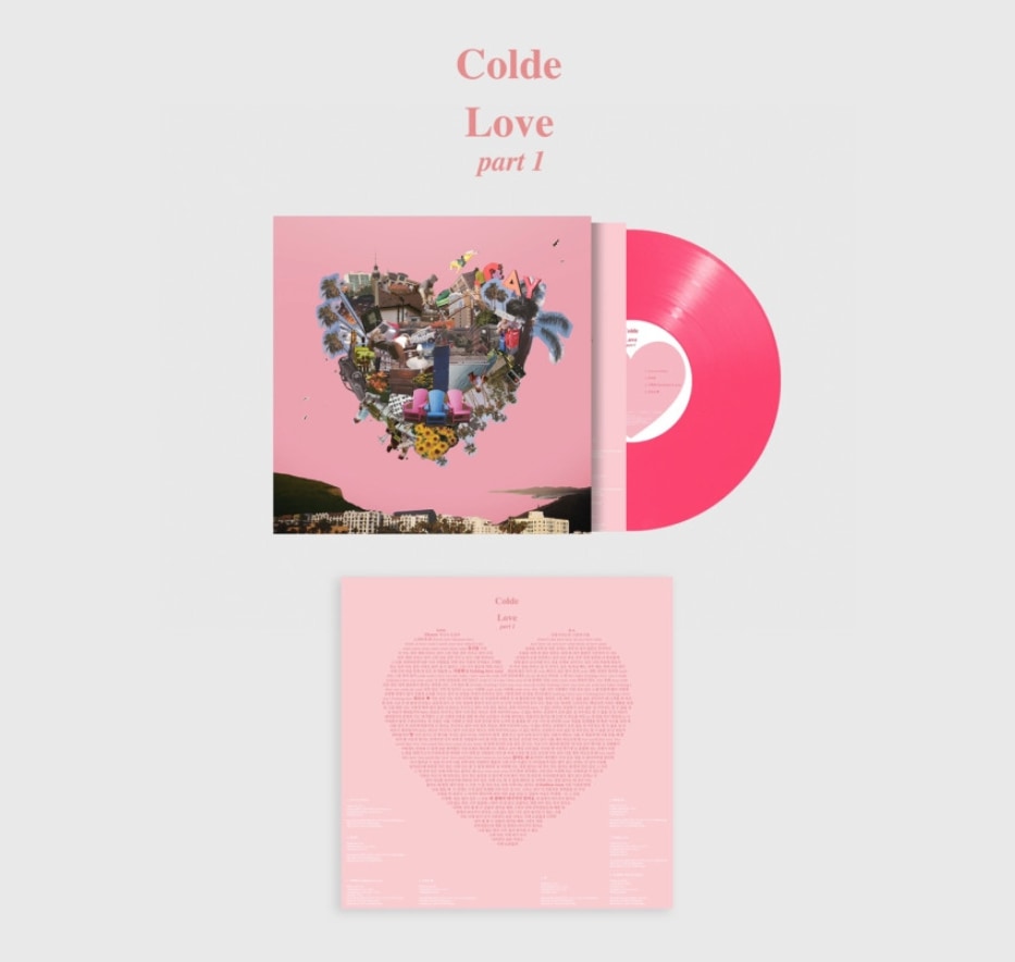 Colde love part 1 lp 未開封 LP ビニールLP レコード part.1 pink