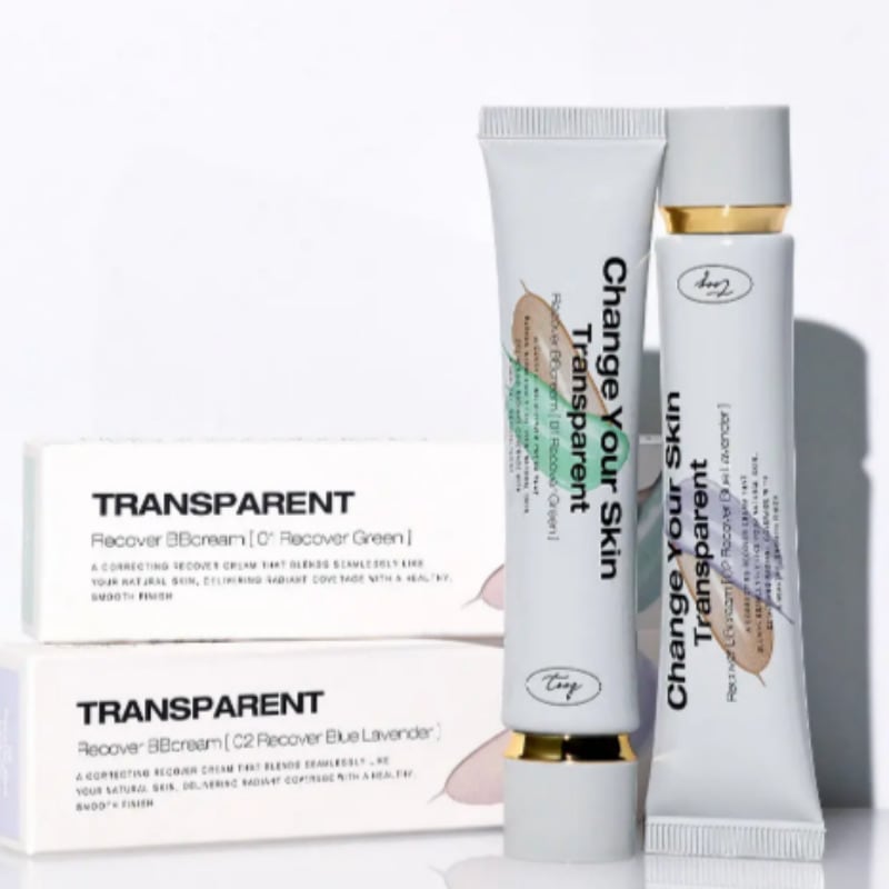 トランスペアレント リカバー BBクリーム 2colors [ミニフィクサー企画] 02 リカバー ブルー ラベンダー 4,280円