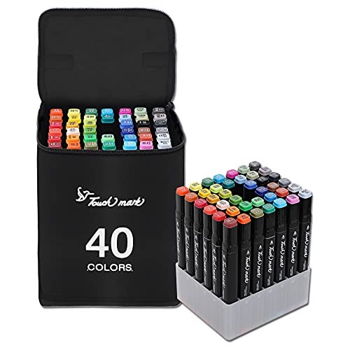 Qoo10] マーカーペン 40色 油性ペン セット