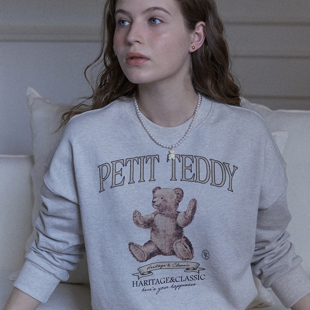 Petit Teddy Sweatshirt - Oatmeal
