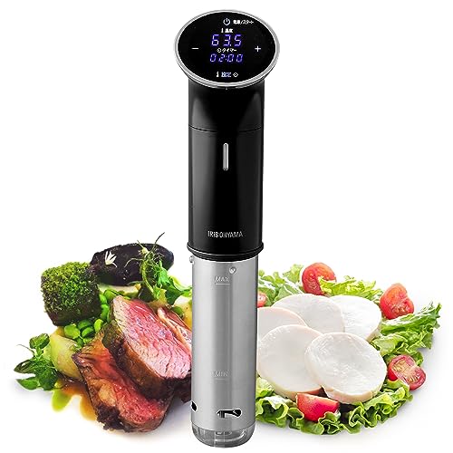 アイリスオーヤマ 低温調理器 真空調理器 スロークッカー IPX7防水 低温調理器具 防水機能搭載 LTC-01