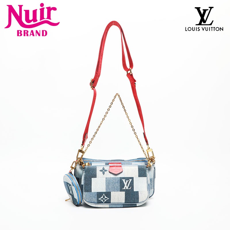 ショルダーバッグ ブルー SH003