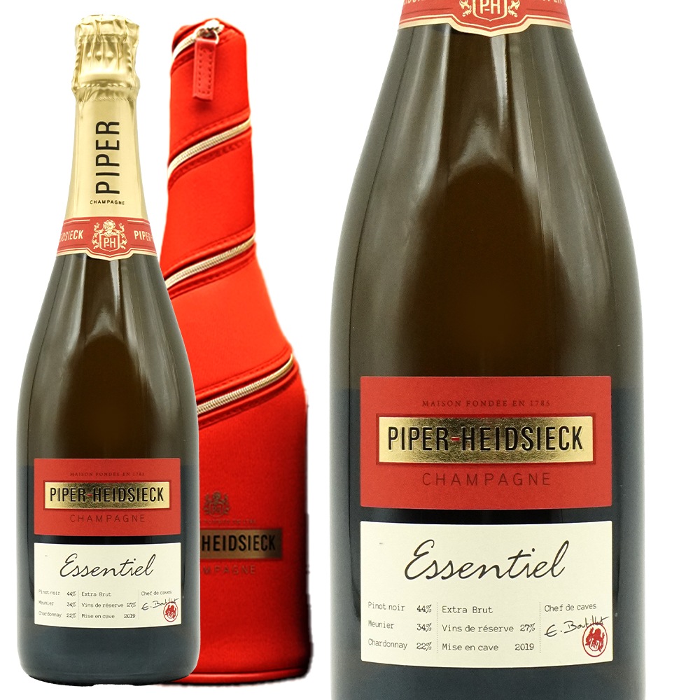 【ジャケット付】パイパー エドシック エッセンシエル エクストラ ブリュット ジャケット AOCシャンパーニュ 正規品 750mlChampagne PIPER-HEIDSIECK Essen