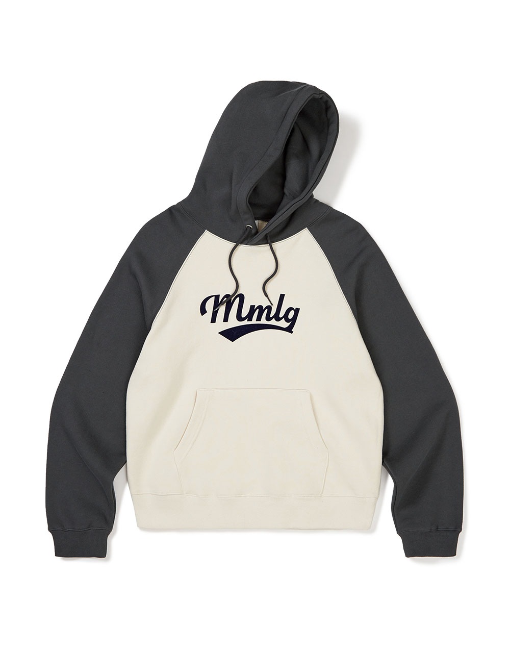 【MMLG】 PLAY RAGLAN HOOD : NATURAL SOAP / SQUID BLACK 11,154円