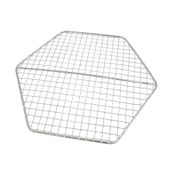 [5セット] キャプテンスタッグ ヘキサ バーベキューアミ M 285x255mm UG-2021X5