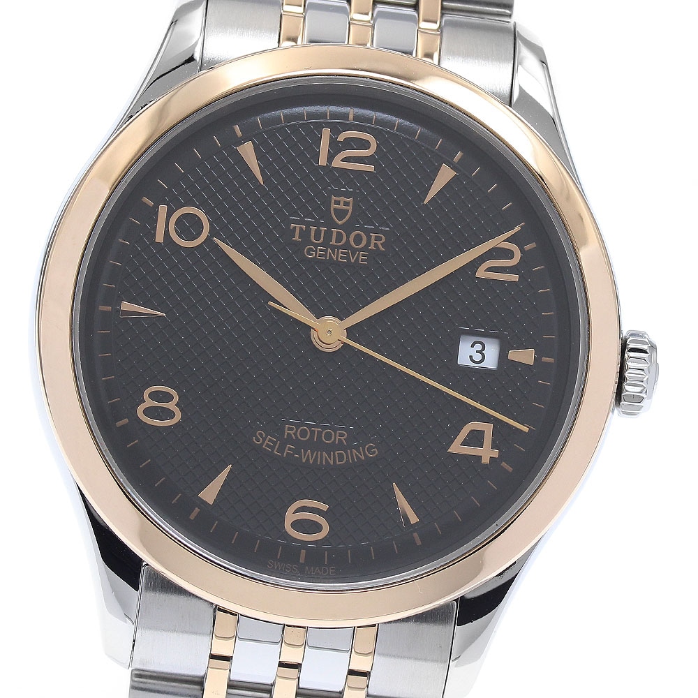 チュードル TUDOR 91551 1926 デイト 自動巻き メンズ 美品 保証書付き_934213【中古】