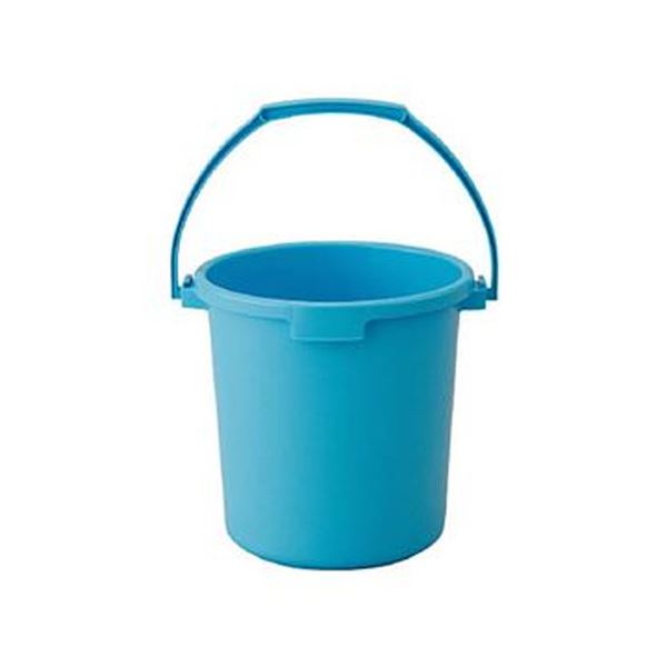 （まとめ）TRUSCO エコポリバケツ本体 22LRBK-22 1個（フタ別売）(×10セット)