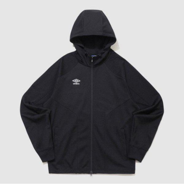 フードジップアップ PQA UQ121SFT11-BLK PTR プリマッチニットフードジップアップ / BLACK