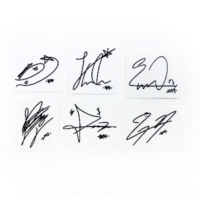 お買い得商店街 Qoo10] ASTRO KPOP : sticker サイン万能 K-POP・アジア