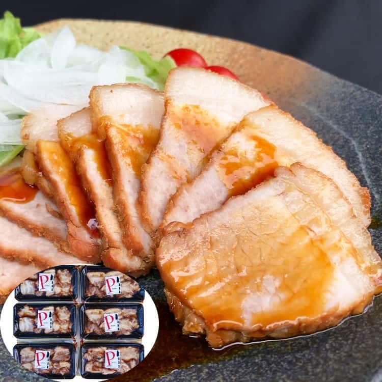 焼き豚Ｐ スライス焼豚 130g6 離島は配送不可 1430007 お歳暮 お中元 お土産 ご進物 ギフト 贈り物に最適