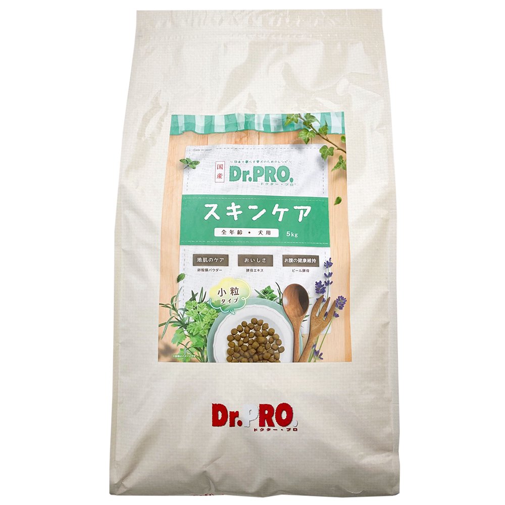 ドッグフード　国産　ドクタープロ　Ｄｒ．ＰＲＯ　スキンケア　オールステージ　５ｋｇ　犬　フード　ＣＲＣ45―05―99―00―00